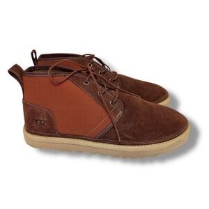 UGG Neumel Waterproof Chukka Ankle Boots Unlined Wine Red Men's Size 10 1095676